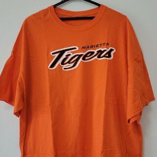 オレンジTシャツ　マリエッタ　タイガース　2XL XXL(Tシャツ/カットソー(半袖/袖なし))