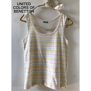 ベネトン(BENETTON)のUNITED  COLORS OF BENETTON タンクトップ(Tシャツ(半袖/袖なし))