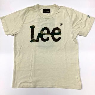 リー(Lee)のLee Tシャツ　迷彩ロゴ　#Mサイズ　ベージュ　r233(Tシャツ/カットソー(半袖/袖なし))