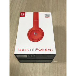 ビーツ(Beats)のBeats  SOLO3 WIRELESS RED(ヘッドフォン/イヤフォン)