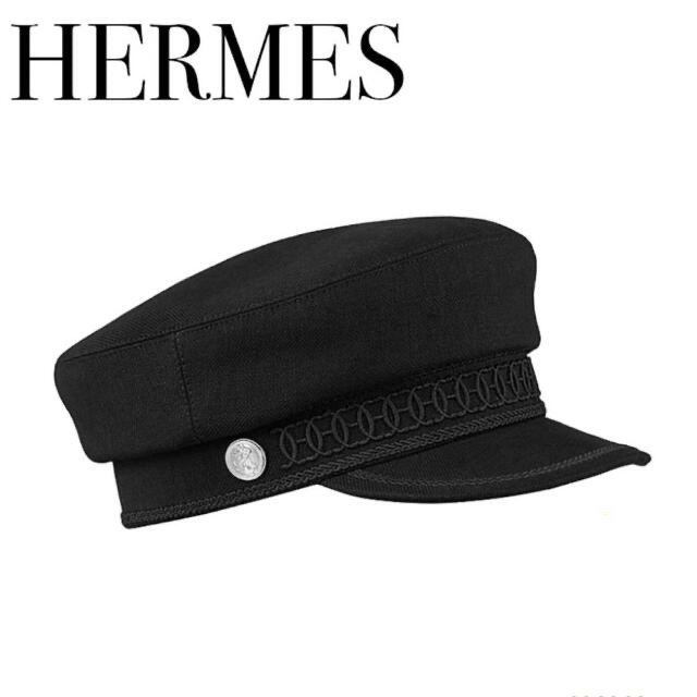 2022新入荷 Hermes エルメス キャスケット カブール ブラック 58