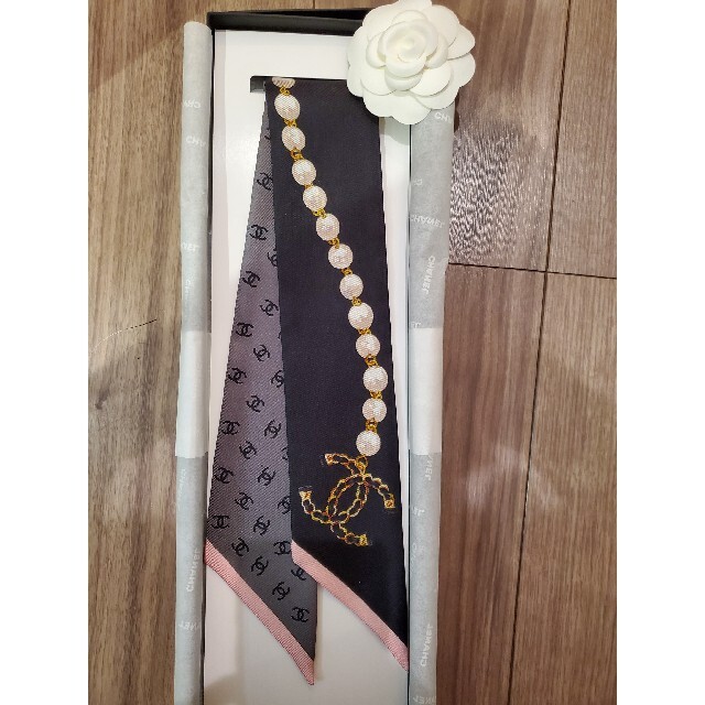 いラインアップ CHANEL シャネル♡スカーフ♡ツイリー - バンダナ
