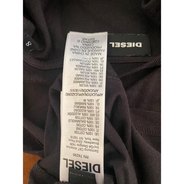 DIESEL(ディーゼル)のディーゼル　DIESEL Ｔシャツ　8 キッズ　130 黒 キッズ/ベビー/マタニティのキッズ服男の子用(90cm~)(Tシャツ/カットソー)の商品写真