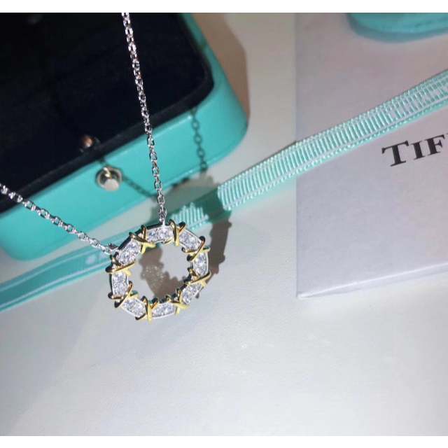 Tiffany & Co. - 美品 ティファニー Tiffany ダイヤモンドネックレス