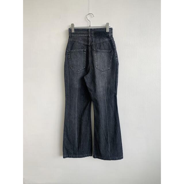 MURRAL】washed flare tuck denim | hospitaldeyumbo.gov.co