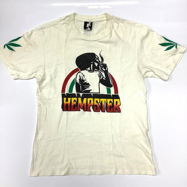 HYSTERIC GLAMOUR(ヒステリックグラマー)のヒステリックグラマー　ヘンプスター　Tシャツ　#Lサイズ　古着加工　r234 メンズのトップス(Tシャツ/カットソー(半袖/袖なし))の商品写真