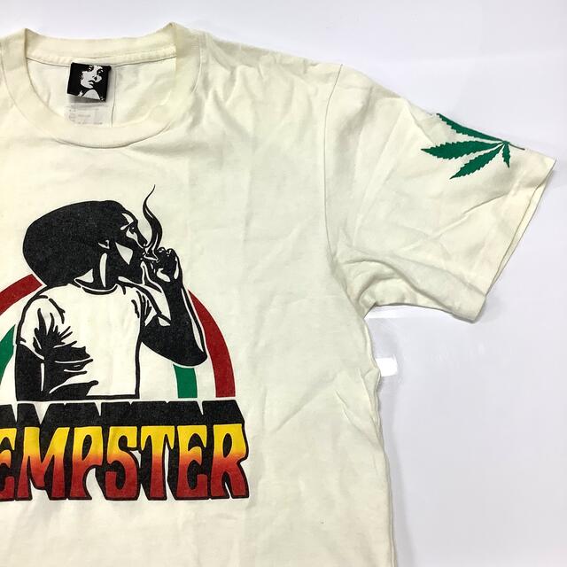 HYSTERIC GLAMOUR(ヒステリックグラマー)のヒステリックグラマー　ヘンプスター　Tシャツ　#Lサイズ　古着加工　r234 メンズのトップス(Tシャツ/カットソー(半袖/袖なし))の商品写真