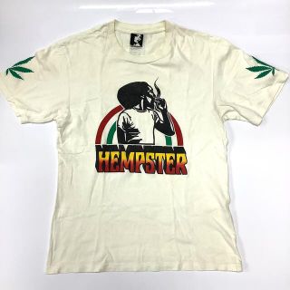 ヒステリックグラマー(HYSTERIC GLAMOUR)のヒステリックグラマー　ヘンプスター　Tシャツ　#Lサイズ　古着加工　r234(Tシャツ/カットソー(半袖/袖なし))