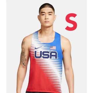 ナイキ(NIKE)の【未使用】NIKE AEROSWIFT シングレット USA S(陸上競技)