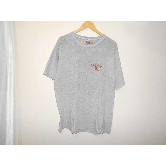 517022● Champion NYAC Tシャツ L グレー