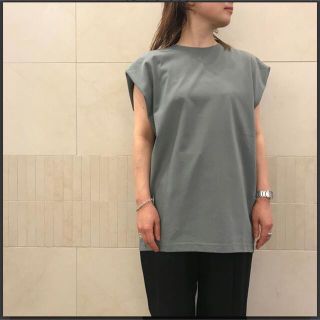 シップス(SHIPS)のSHIPS Primary Navy Label   フレンチスリーブ Tシャツ(Tシャツ(半袖/袖なし))