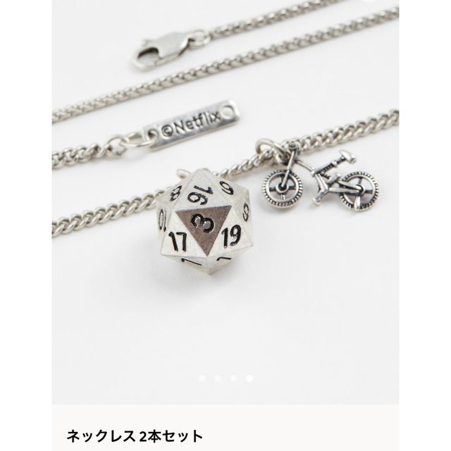 H&M(エイチアンドエム)のストレンジャーシングス　H&M ネックレス　2本セット レディースのアクセサリー(ネックレス)の商品写真