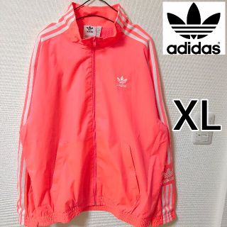 アディダス(adidas)のアディダス サーモンピンク ロックアップ トラックトップ ジャージ メンズ O(ジャージ)