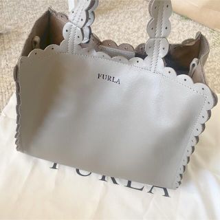 フルラ(Furla)のFURLA バッグ グレー(ハンドバッグ)