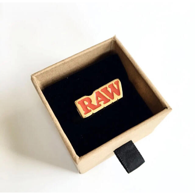 新品　RAW 正規品　スモーキングリング　ゴールド　US 9号  指輪　ゆびわ