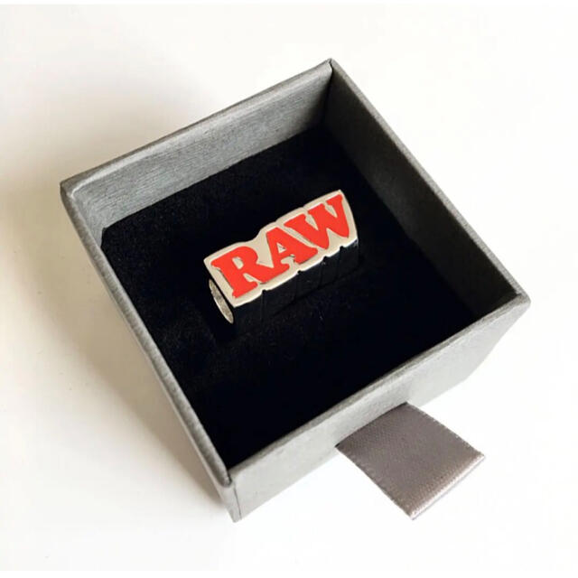 新品　RAW 正規品　スモーキングリングシルバー　US 9号　手巻きタバコ　指輪