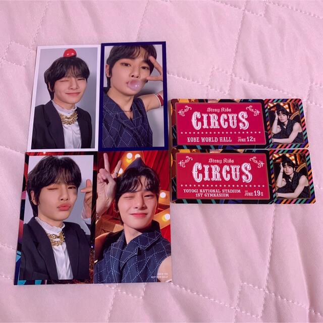 Stray Kids(ストレイキッズ)のstraykids スキズ circus アイエン イエニ トレカ エンタメ/ホビーのCD(K-POP/アジア)の商品写真