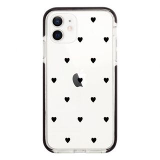 アイフォーン(iPhone)のciara iPhone12/12proSWEET BLACK HEART(スマホケース)