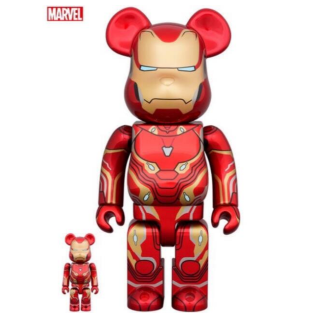 BE@RBRICK IRON MAN MARK 50 100％ & 400％