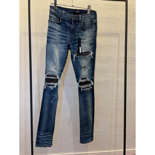ランキング入賞商品 amiri アミリ ショットガン バイカーデニムパンツ