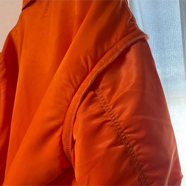 kolor - 【未使用】Kolor 22AW MA-1ブルゾン オレンジの通販 by kolor - 【未使用】Kolor 22AW MA-1ブルゾン オレンジの通販 by