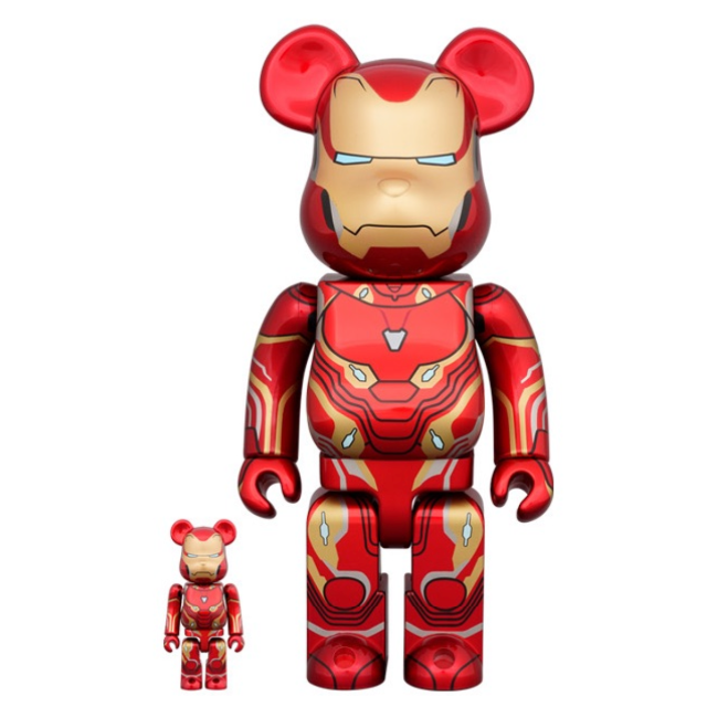 BE@RBRICK IRON MAN MARK 50 100％ & 400％