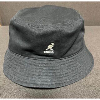 カンゴール(KANGOL)のKANGOL カンゴール XL 黒 バケットハット BLACK 大きめ ビッグ(ハット)