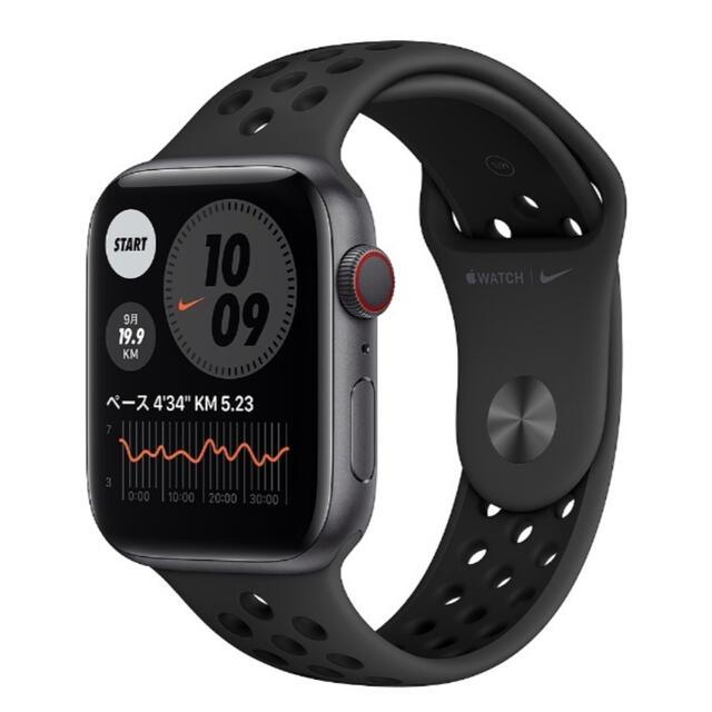 【新品】Apple Watch Nike Series 6 44mm セルラー腕時計(デジタル)