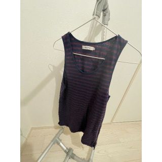 ノンネイティブ(nonnative)のNONNATIVE★TANK TOP COTTON JERSEY BORDER(タンクトップ)