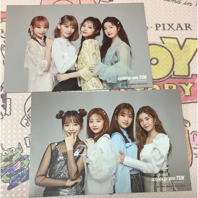 IZ*ONE×colorgram:TOK フォトカード