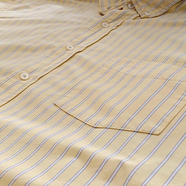 CLUB ROOM Sherbet Yellow Striped Shirt メンズのトップス(シャツ)の商品写真