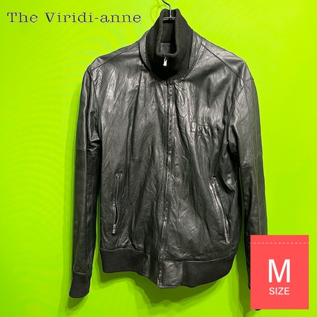 The Viridi-anne レザージャージ - レザージャケット