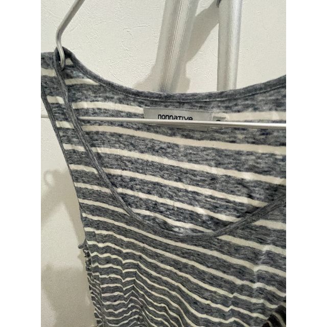 nonnative(ノンネイティブ)のDWELLER TANK TOP COTTON JERSEY BORDER メンズのトップス(タンクトップ)の商品写真