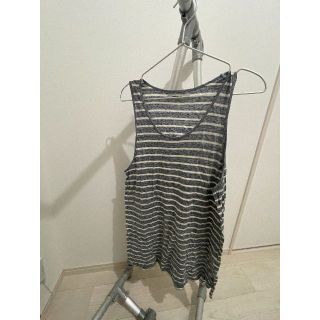 ノンネイティブ(nonnative)のDWELLER TANK TOP COTTON JERSEY BORDER(タンクトップ)