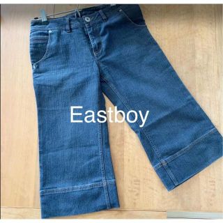 イーストボーイ(EASTBOY)のEAST BOY イーストボーイ　ハーフパンツ　黒(デニム/ジーンズ)