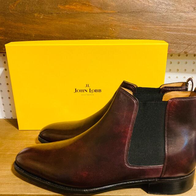 JOHN LOBB(ジョンロブ)のジョンロブ TUDOR 7000B ミュージアムスカーフ　約27cmサイドゴア メンズの靴/シューズ(ドレス/ビジネス)の商品写真