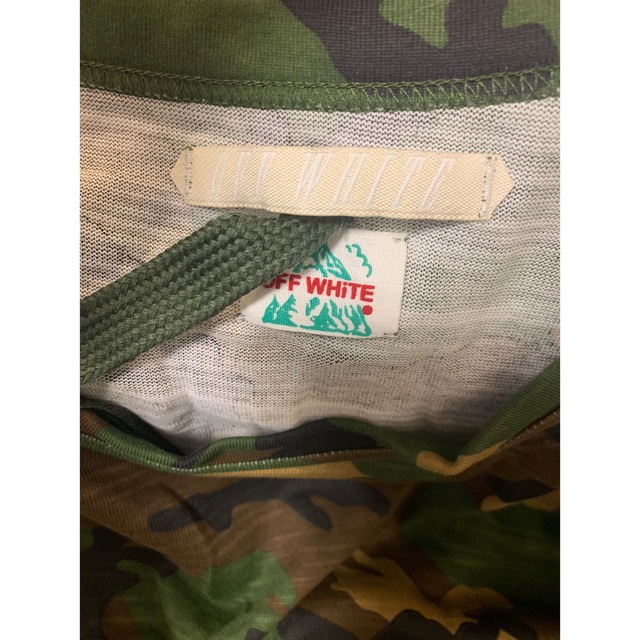 OFF-WHITE CAMOUFLAGE TEE オフホワイト