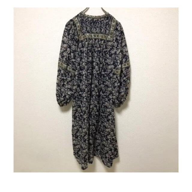 Isabel Marant(イザベルマラン)の美品　高山都着用　イザベルマランエトワール 総柄 ワンピース　ロング　長袖　38 レディースのワンピース(ロングワンピース/マキシワンピース)の商品写真