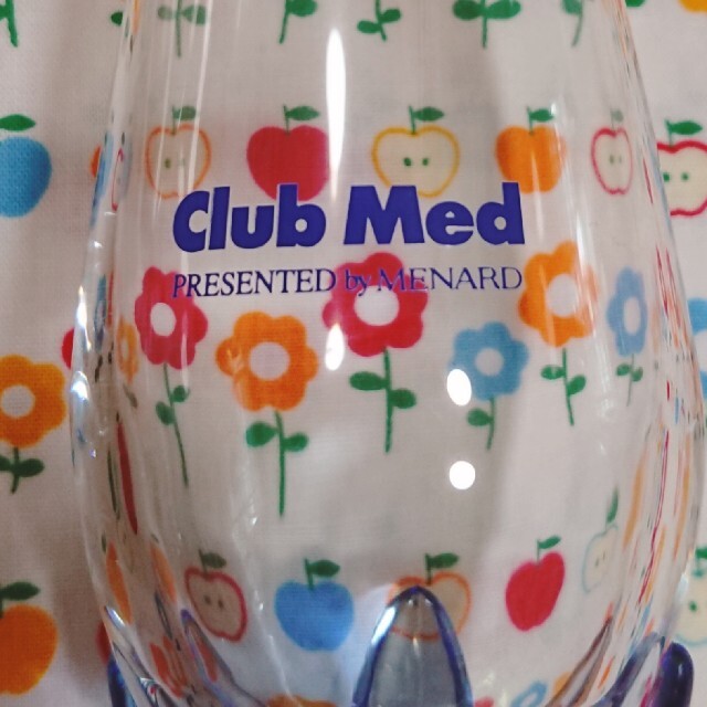 MENARD(メナード)の☆レトロポップ✨CLUBMedシリーズロンググラス✨☆ インテリア/住まい/日用品のキッチン/食器(グラス/カップ)の商品写真