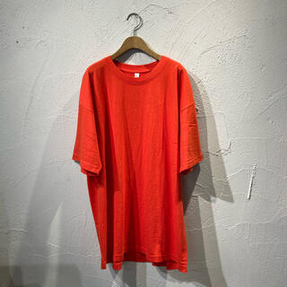 ロサンゼルスアパレル(LOS ANGELES APPAREL)のLOSANGELES APPAREL 6.5oz 半袖TEE XL オレンジ(Tシャツ/カットソー(半袖/袖なし))