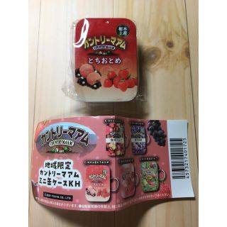 新品！地域限定 カントリーマアム ミニ缶ケース(とちおとめ)(その他)