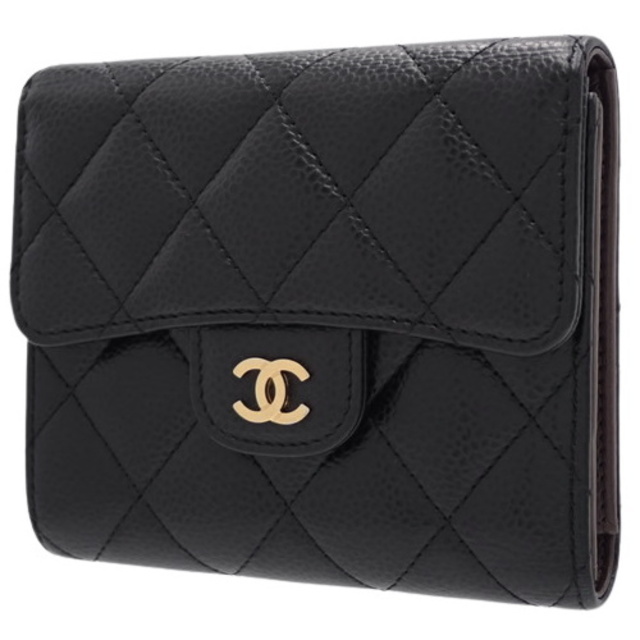 数量限定】 CHANEL - シャネルコンパクト財布 クラシック スモール