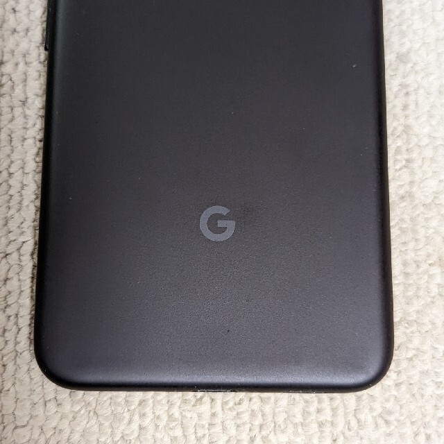 スマートフォン本体【美品】Google Pixel 4a  JustBlack 128 GB