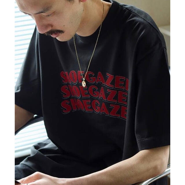 blurhms(ブラームス)のblurhms WISM別注 SHOEGAZER Tee メンズのトップス(Tシャツ/カットソー(半袖/袖なし))の商品写真