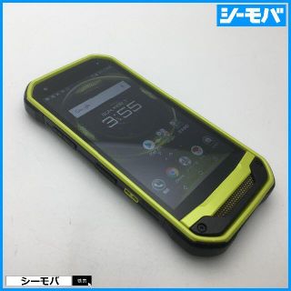 キョウセラ(京セラ)の◆SIMフリー良品au京セラ TORQUE G03 KYV41 グリーン 506(スマートフォン本体)