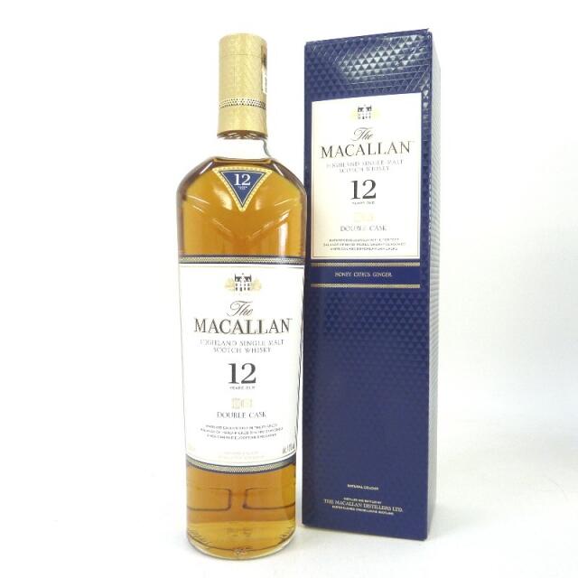 未開封★MACALLAN【マッカラン】 12年 ダブルカスク 700ml 箱付