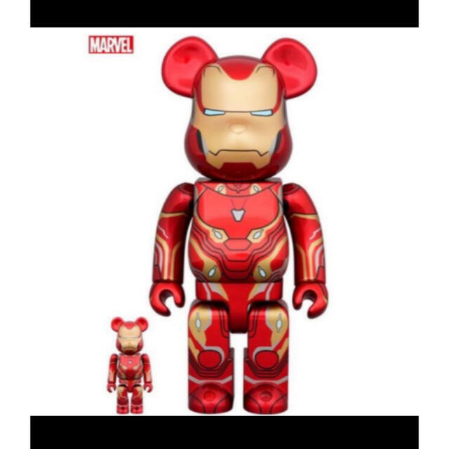 BE@RBRICK IRON MAN MARK 50 100％ & 400％