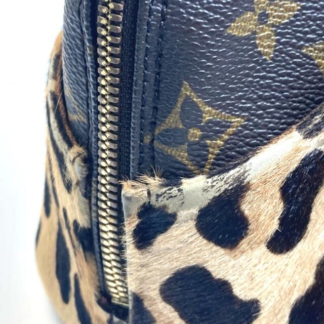 ルイヴィトン LOUIS VUITTON アズディン・アライア アルマ M99032 モノグラム レオパード 3点セット ハンドバッグ モノグラムキャンバス ブラウン