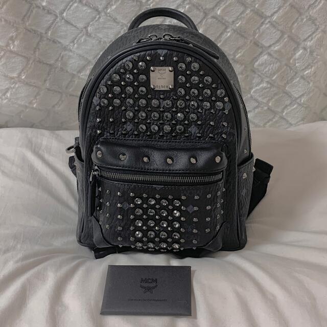 MCM スワロフスキー エムシーエム DIAMOND BACKPACK MINI