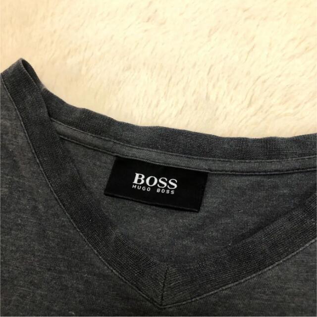 HUGO BOSS(ヒューゴボス)のHUGO BOSS TシャツＶネック　グラデーション　Sサイズ メンズのトップス(シャツ)の商品写真